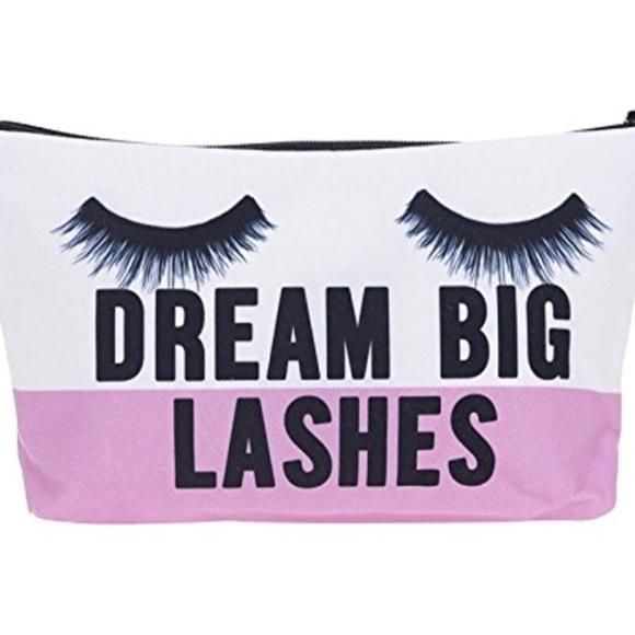 4 for $25 SALE!!!! Dream Big Cosmetic Makeup Bag - Picture 3 of 6